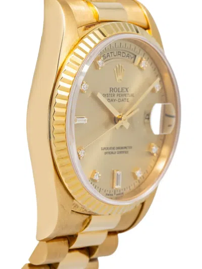 Pre-owned Rolex 18k Yellow Gold Day-date 36mm