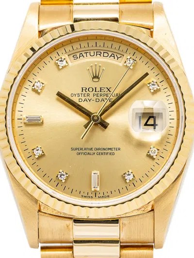 Pre-owned Rolex 18k Yellow Gold Day-date 36mm