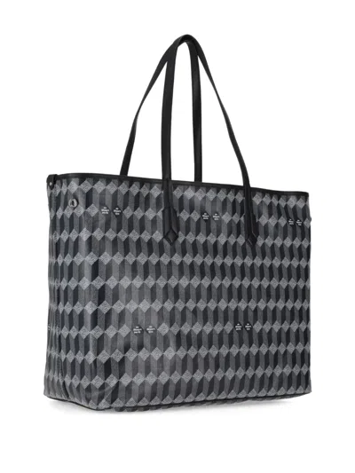 Au Depart No.55 Geometric Tote Bag In Pattern