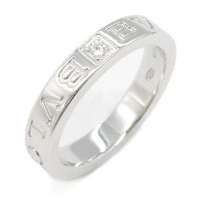 Pre-owned Bvlgari Clear Band Ring () In Transparent