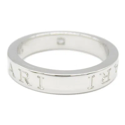 Pre-owned Bvlgari Clear Band Ring () In Transparent