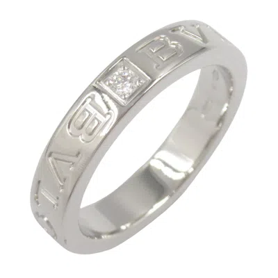 Pre-owned Bvlgari Clear Band Ring () In Transparent