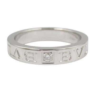 Pre-owned Bvlgari Clear Band Ring () In Transparent
