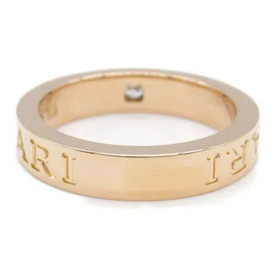 Pre-owned Bvlgari Clear Band Ring () In Transparent