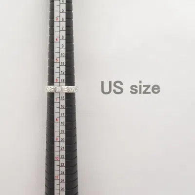 Pre-owned Bvlgari Clear Band Ring () In Transparent