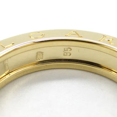 Pre-owned Bvlgari Gold Yellow Gold (18k) Band Ring ()