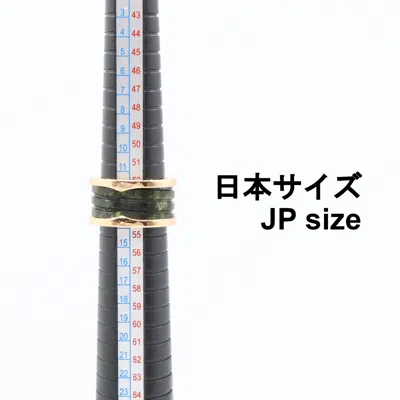 Pre-owned Bvlgari Green Pink Gold (18k) Band Ring ()