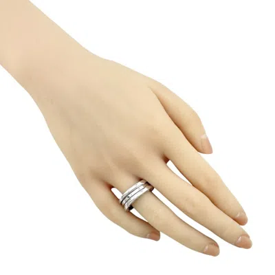 Pre-owned Bvlgari White Gold White Gold (18k) Band Ring ()