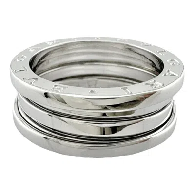 Pre-owned Bvlgari White Gold White Gold (18k) Band Ring ()