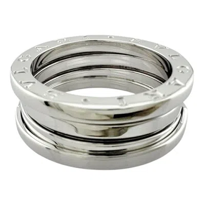 Pre-owned Bvlgari White Gold White Gold (18k) Band Ring ()