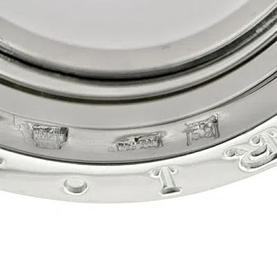 Pre-owned Bvlgari White Gold White Gold (18k) Band Ring ()