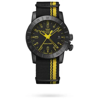 Glycine Airman Contemporary Purist Men's Watch In Black