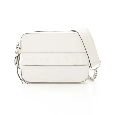 Pre-owned Bvlgari White Leather Shoulder Bag ()