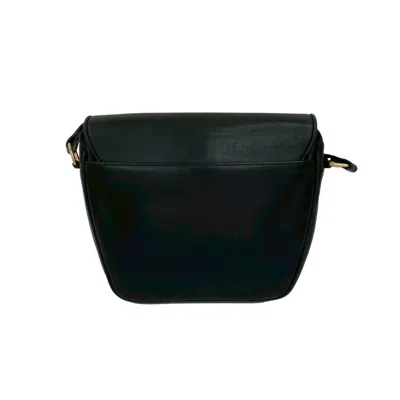 Pre-owned Celine Black Leather Pochette Shoulder Bag ()