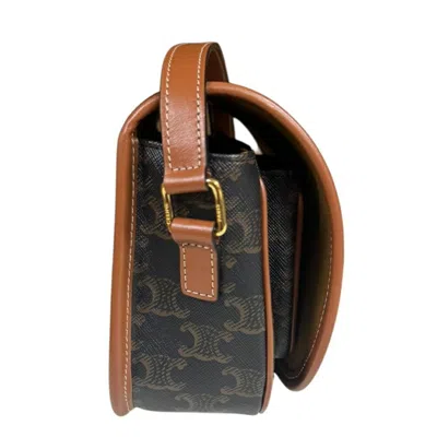 Pre-owned Celine Brown Pvc Shoulder Bag ()