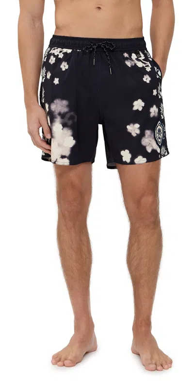Agua Bendita Joe Trunks Multicolor In Black