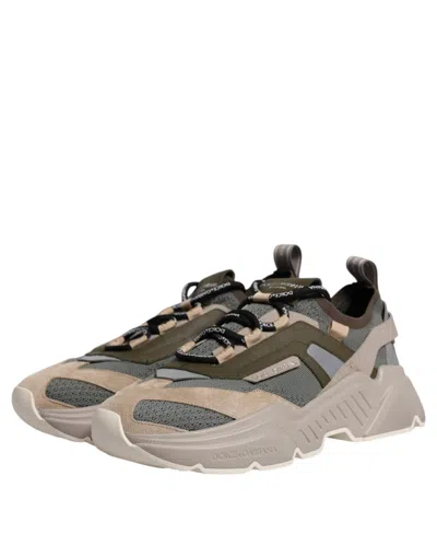 Pre-owned Dolce & Gabbana Multicolor Daymaster Low Top Sneakers Women's Shoes ()