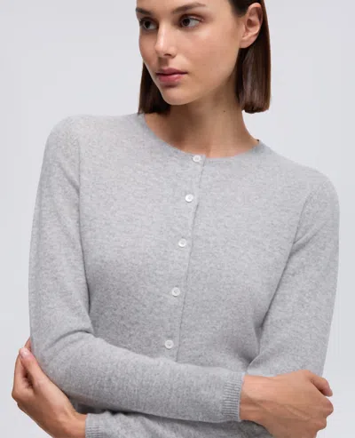 Aspesi Cashmere Cardigan In Gray