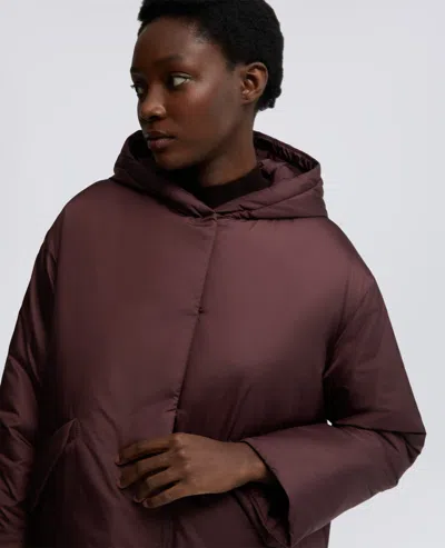 Aspesi Parka Americano In Nylon - Bordeaux In Burgundy