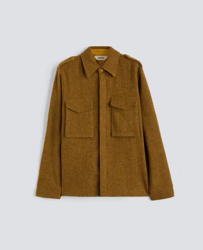 Aspesi Camicia Field Shirt - Senape In Brown
