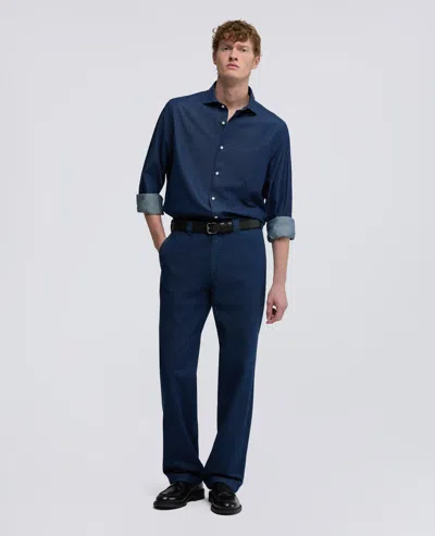 Aspesi Camicia Vic - Denim Medio In Blue
