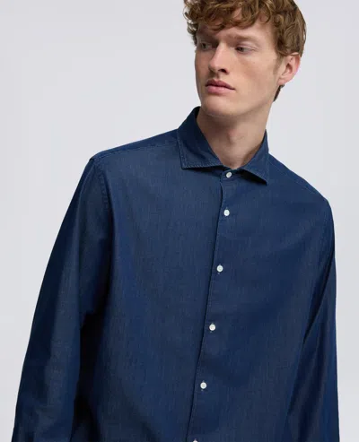 Aspesi Camicia Vic - Denim Medio In Blue