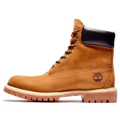 Timberland Icon 6-inch Premium Boot 'orange' In Brown