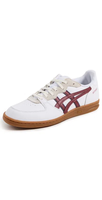 Asics Skyhand Og Sneakers White/brisket Red In Multi