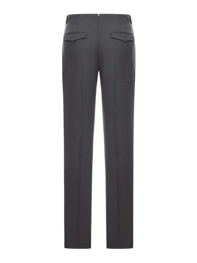 Incotex Tailored Wool Trousers In Gray