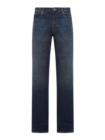 Incotex Cotton Denim Jeans In Blue