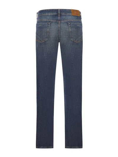 Incotex Cotton Denim Jeans In Blue