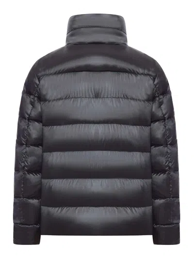 Moorer Argentea Padded Jacket In Black