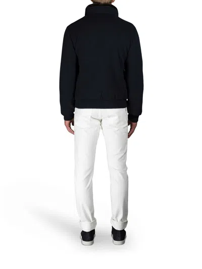 Moorer Bellati Bomber Jacket In Blue