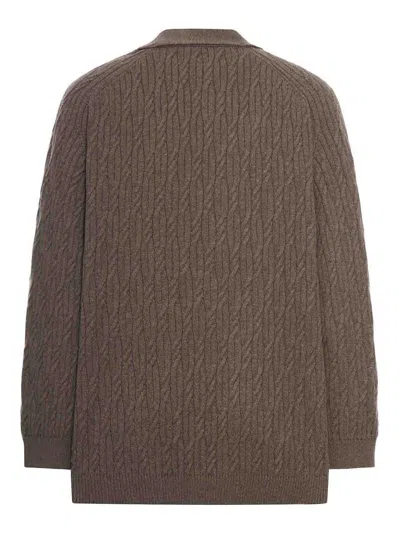Magliano Edo Cashmere Cardigan In Brown