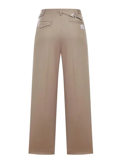 Magliano Tailored Trousers With Adjustable Waist In Neutral
