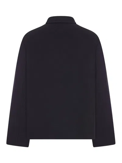 Hevo Verdemare Wool Coat In Black