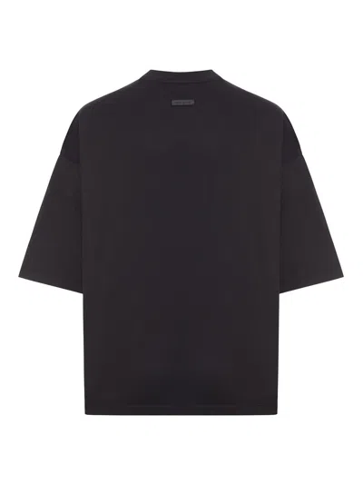 Fear Of God Relaxed Ss T-shirt In Black