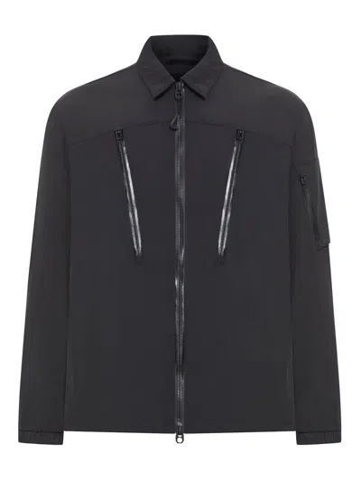 Jg1 Zip-fastening Shirt In Black
