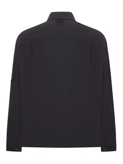 Jg1 Zip-fastening Shirt In Black