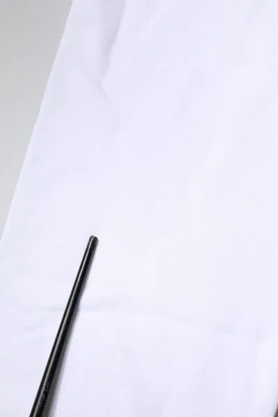 Pre-owned Dolce & Gabbana White #dgfamily Hooded Sweatshirt Women's Sweater ()