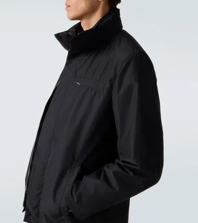 Prada Re-nylon Jacket In Black