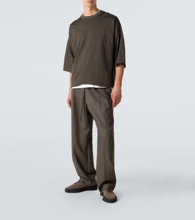 Fear Of God Aerobic Low Suede Sneakers In Brown