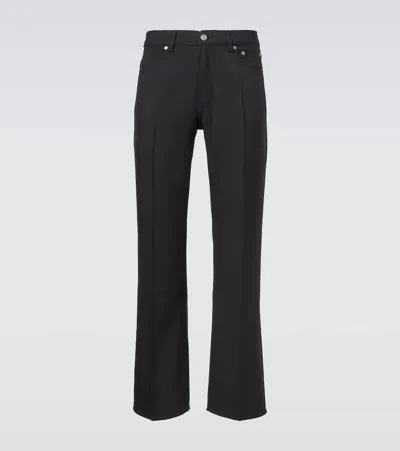 Our Legacy Carlson Cut Straight Pants In Black
