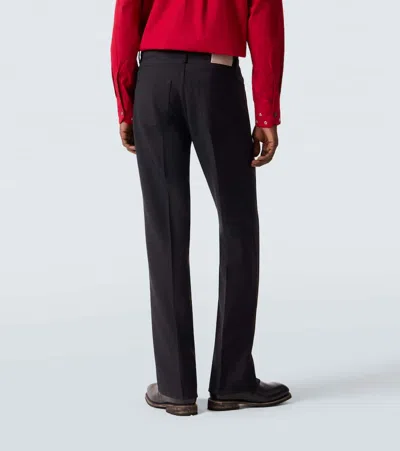 Our Legacy Carlson Cut Straight Pants In Black