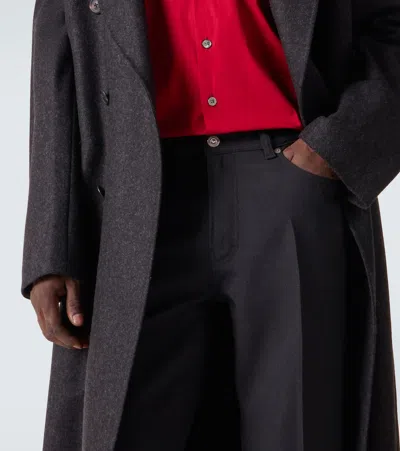 Our Legacy Carlson Cut Straight Pants In Black