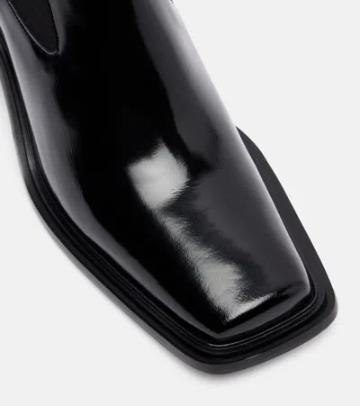 Souliers Martinez Dallas 60 Leather Chelsea Boots In Black