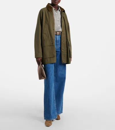 Tory Burch Georgia Suede Ankle Boots With Block Heel In Neutral