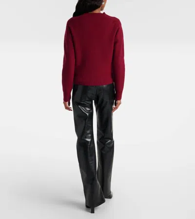 Agolde Mid-rise Leather-blend Bootcut Pants In Black