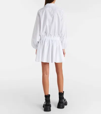 Noir Kei Ninomiya Cotton Shirt Dress In Multi