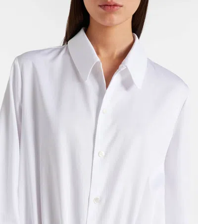 Noir Kei Ninomiya Cotton Shirt Dress In Multi